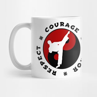 Martial Arts - Courage, Honor, Respect Mug